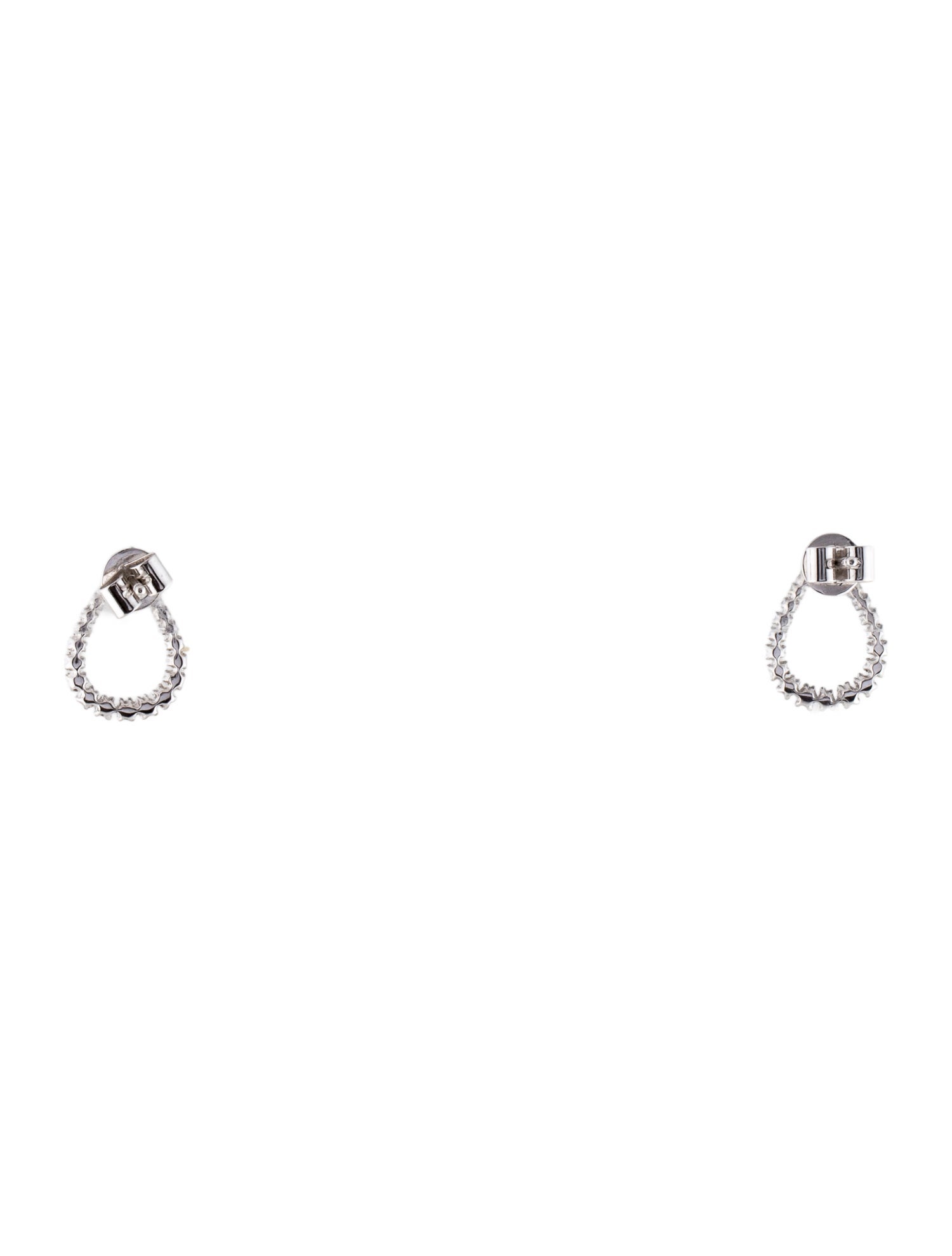 Bony Levy 18K Diamond Pear Drop Earrings